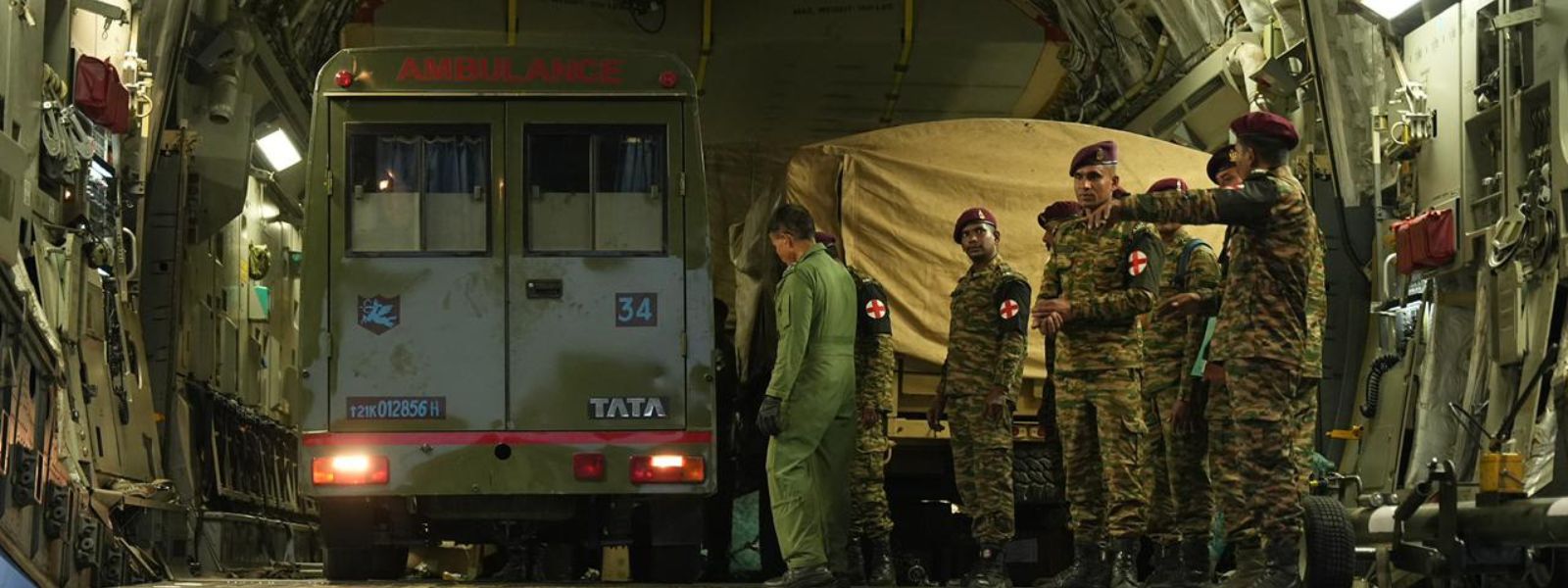 IAF’s C-17 Brings Field Hospital and Medical Teams